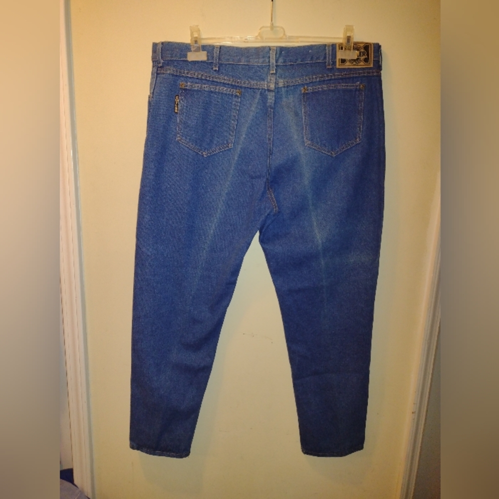 NWOT Cotler Vintage 90's Denim Blue Jeans Men's 38 DEAD STOCK Made In The USA
